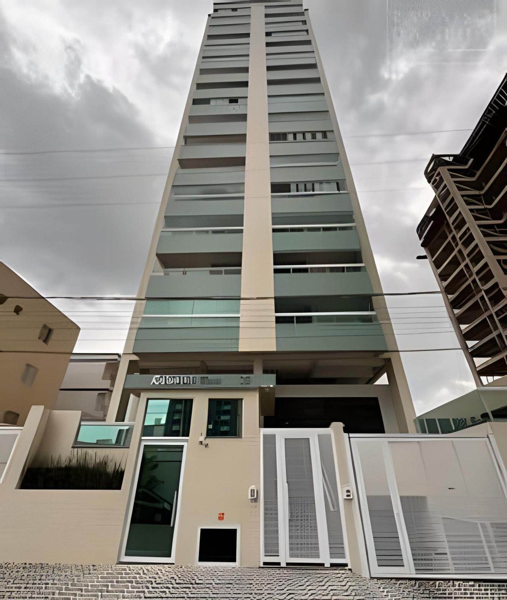 Apartamento Varanda E Churrasqueira Pe Na Areia Pg Praia Grande  Extérieur photo