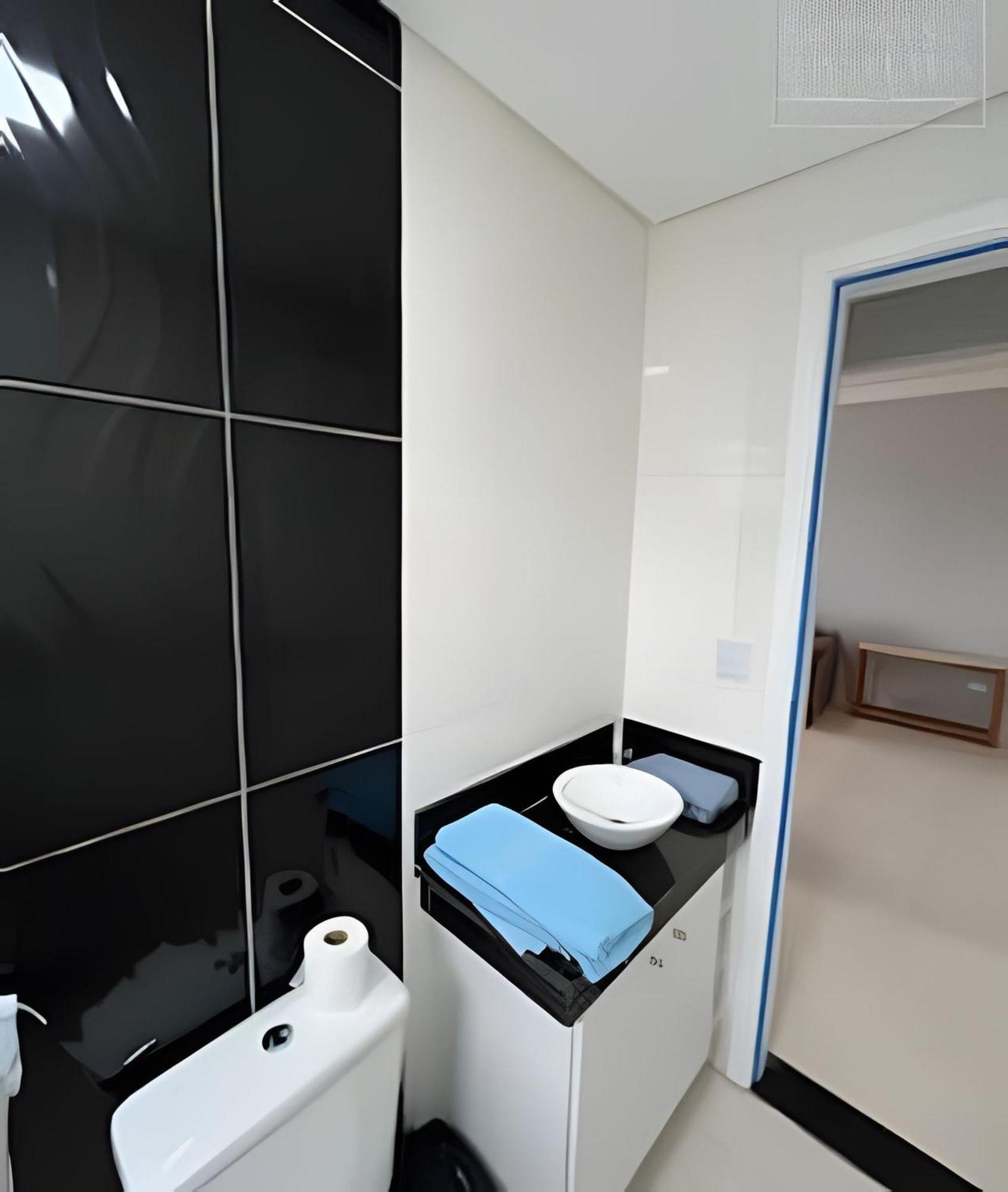 Apartamento Varanda E Churrasqueira Pe Na Areia Pg Praia Grande  Extérieur photo