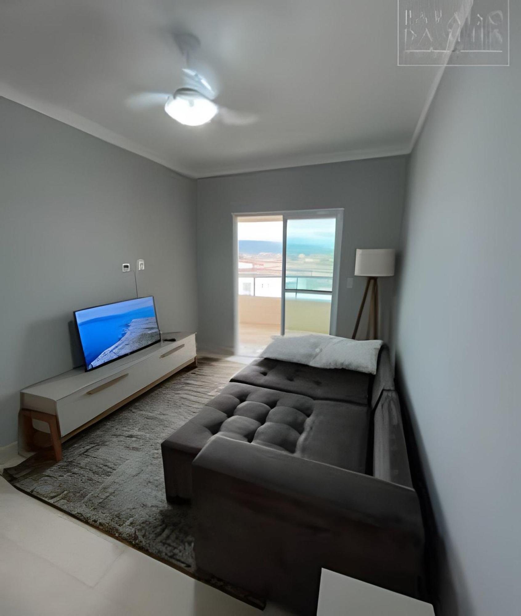 Apartamento Varanda E Churrasqueira Pe Na Areia Pg Praia Grande  Extérieur photo