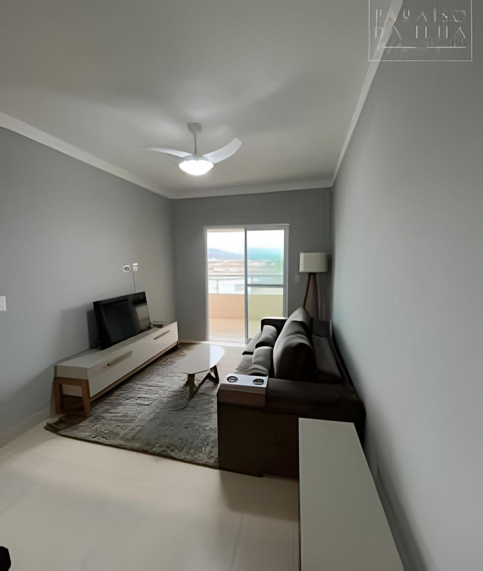 Apartamento Varanda E Churrasqueira Pe Na Areia Pg Praia Grande  Extérieur photo