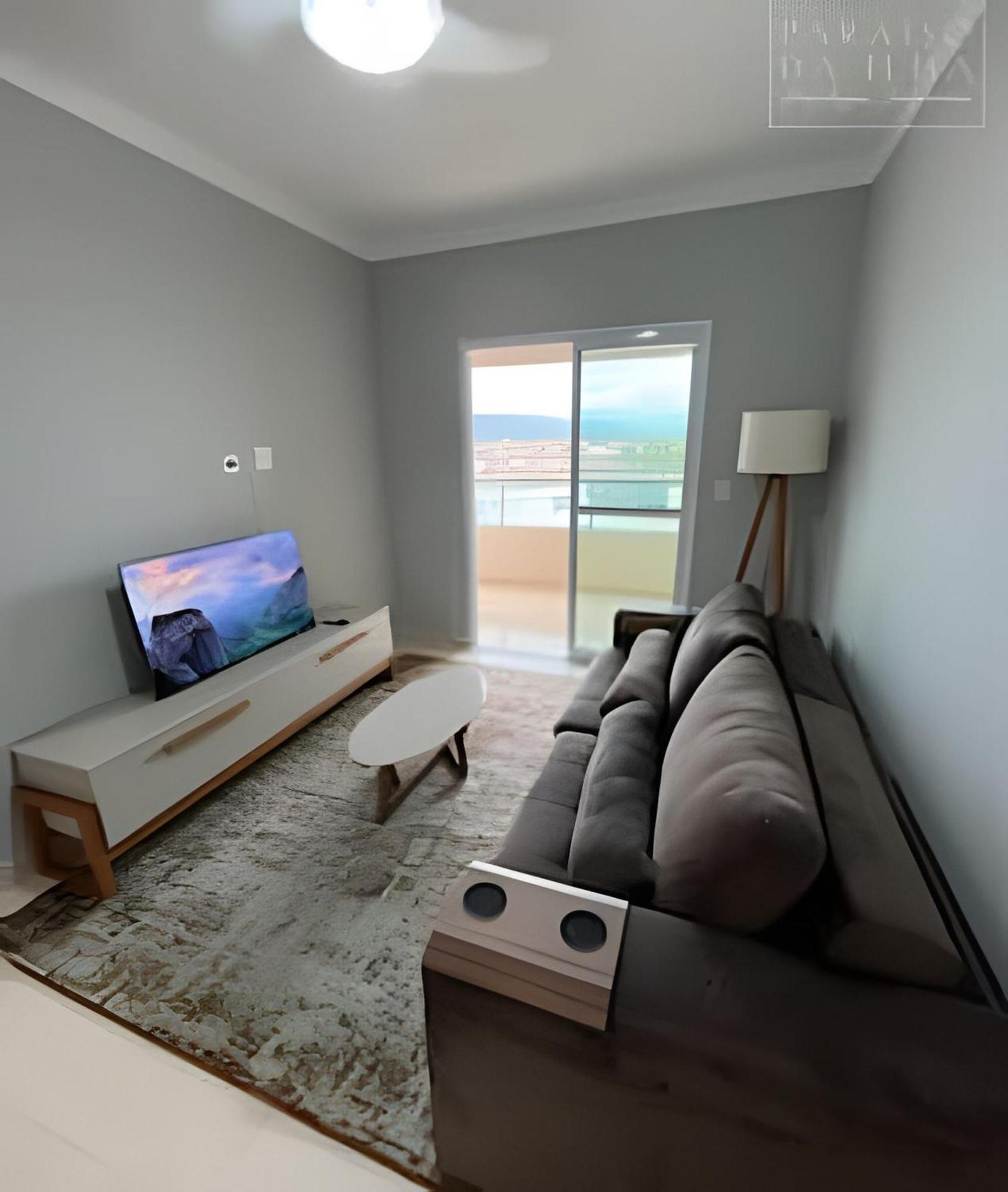 Apartamento Varanda E Churrasqueira Pe Na Areia Pg Praia Grande  Extérieur photo